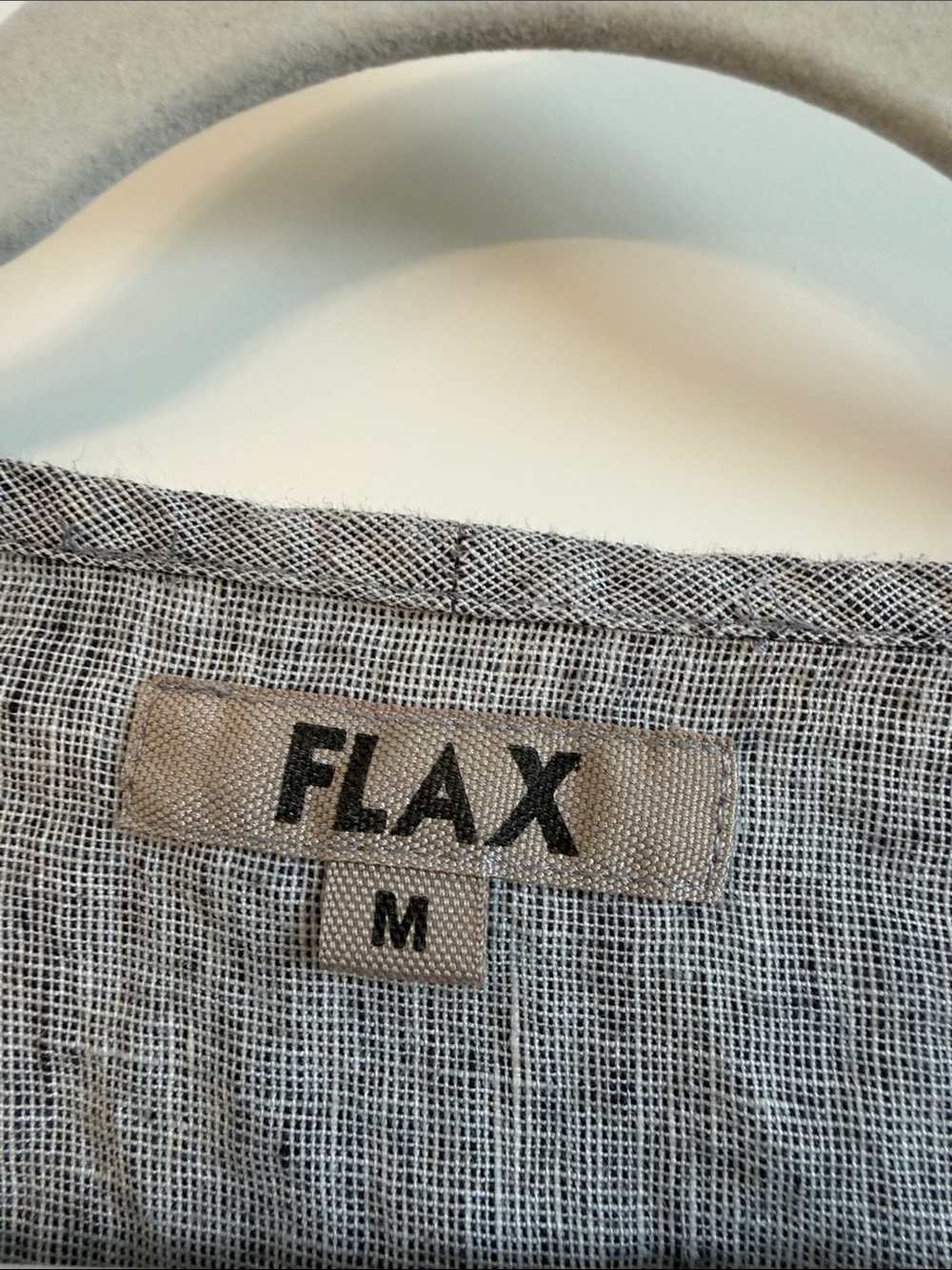 Flax woven blue linen set - Picture 3 of 11